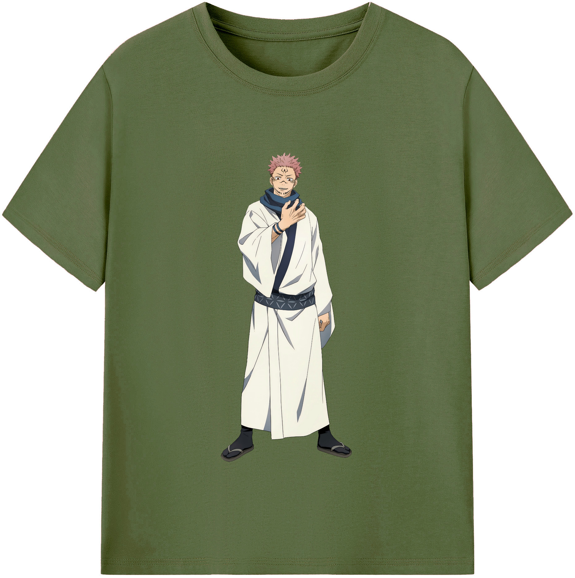 （画像用） 呪術廻戦 Jujutsu Kaisen 綿100％半袖Tシャツ（フロントプリント）